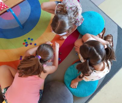 Tapis de jeux en classe de CE1