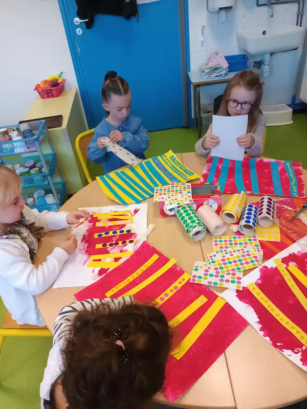 Classe de TPS, PS et MS, École St Germain à Savigné L'Évêque