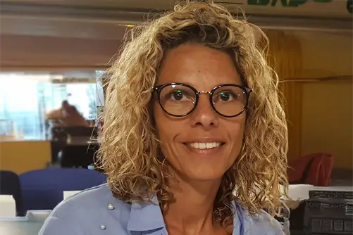 Virginie Suhard, directrice de l'École Saint-Germain de Savigné-L'Évêque