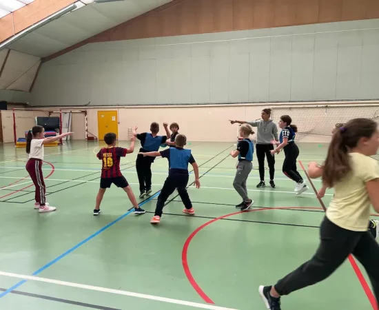 Classe de CM2, École St Germain à Savigné L'Évêque